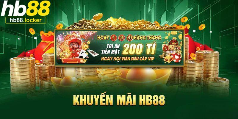 Khuyến mãi HB88 ngập tràn nhận ngàn deal hot